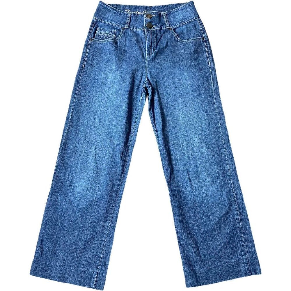 Zenim High Waist Straight Leg Jeans